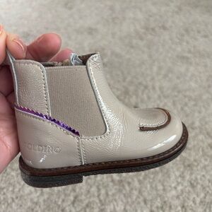 Poldino Italian Leather Toddler Boots – Size 20